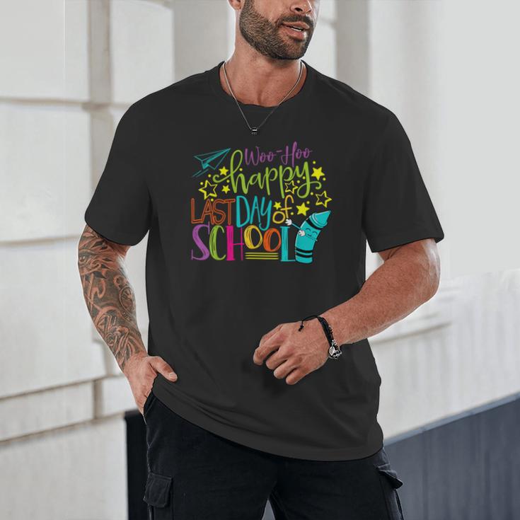 Happy Last Day Of School Student Teacher Graduation Unisex T-Shirt