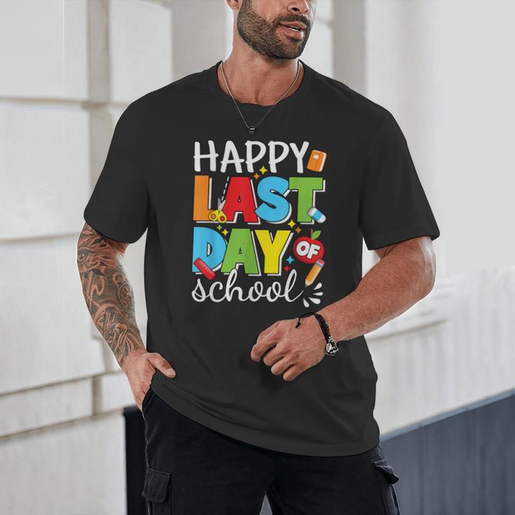 Happy Last Day Of School Teacher Student Graduation Unisex T-Shirt