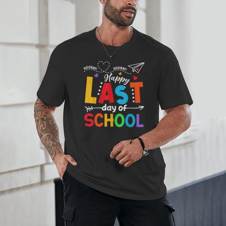 Happy Last Day Of School Teacher Women Student Graduation Unisex T-Shirt