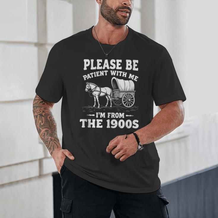 Heartwarming Wagon Please Be Patient I'm From The 1900s Unisex T-Shirt