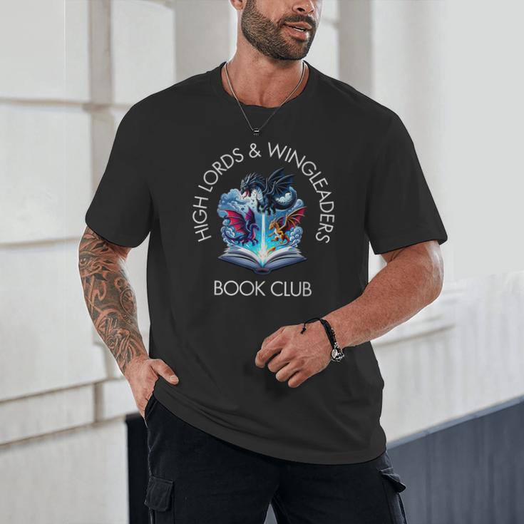 High Lords & Wingleaders Book Club Fantasy Storm Dragon Unisex T-Shirt