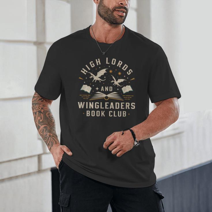 High Lords & Wingleaders Fantasy Reader Book Club Dragons Unisex T-Shirt High Lords & Wingleaders Fantasy Reader Book Club Dragons Unisex T-Shirt