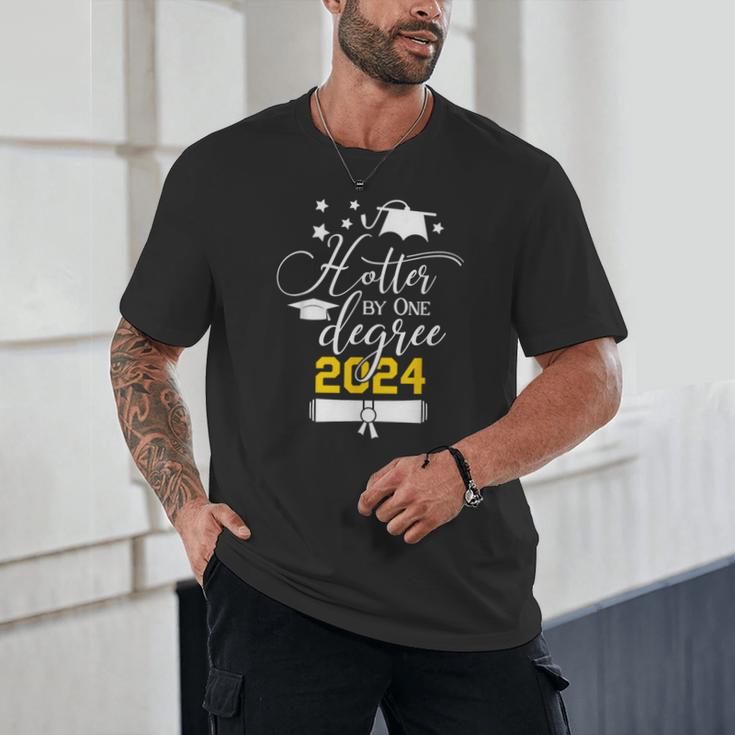 Hotter By One Degree Senior 2024 Class Of 2024 Graduation Unisex T-Shirt