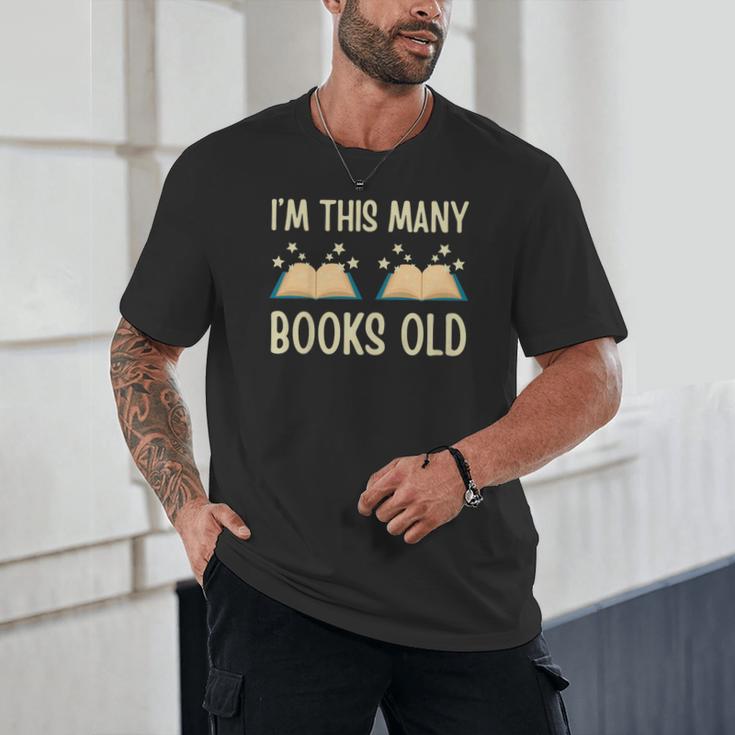 I'm This Many Books Old Read Book 2nd Birthday 2 Years Old Unisex T-Shirt I'm This Many Books Old Read Book 2nd Birthday 2 Years Old Unisex T-Shirt