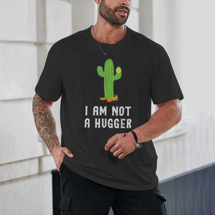 I'm Not A Hugger Cactus Not a Hugger Introvert Cute Unisex T-Shirt I'm Not A Hugger Cactus Not a Hugger Introvert Cute Unisex T-Shirt