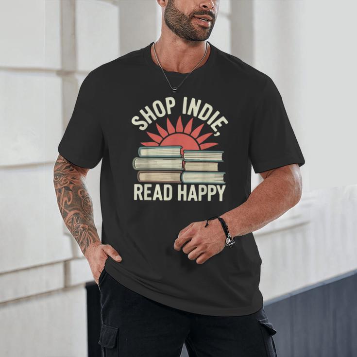 Independent Bookstore Fans Shop Local Literary Community Unisex T-Shirt