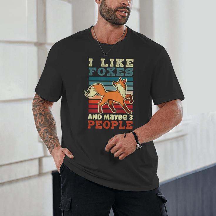Introvert Fox Animal Lover Saying Loner Antisocial Unisex T-Shirt Introvert Fox Animal Lover Saying Loner Antisocial Unisex T-Shirt