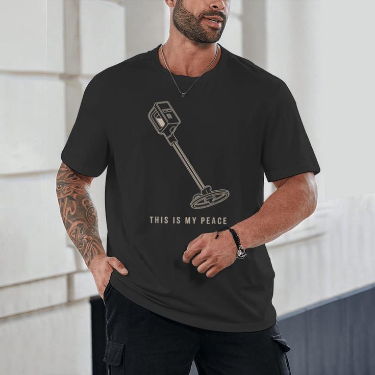 Introvert Metal Detector Hobbyist Quiet Detectorist Unisex T-Shirt