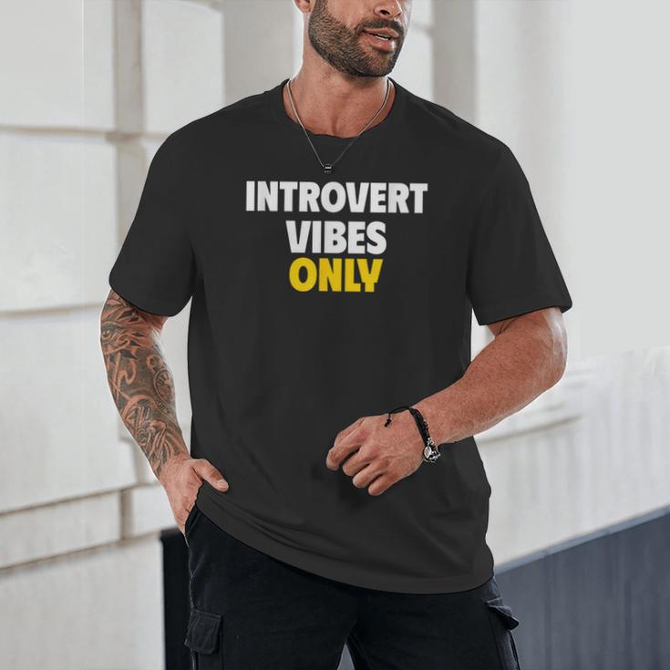 Introvert Vibes Only Unisex T-Shirt Introvert Vibes Only Unisex T-Shirt