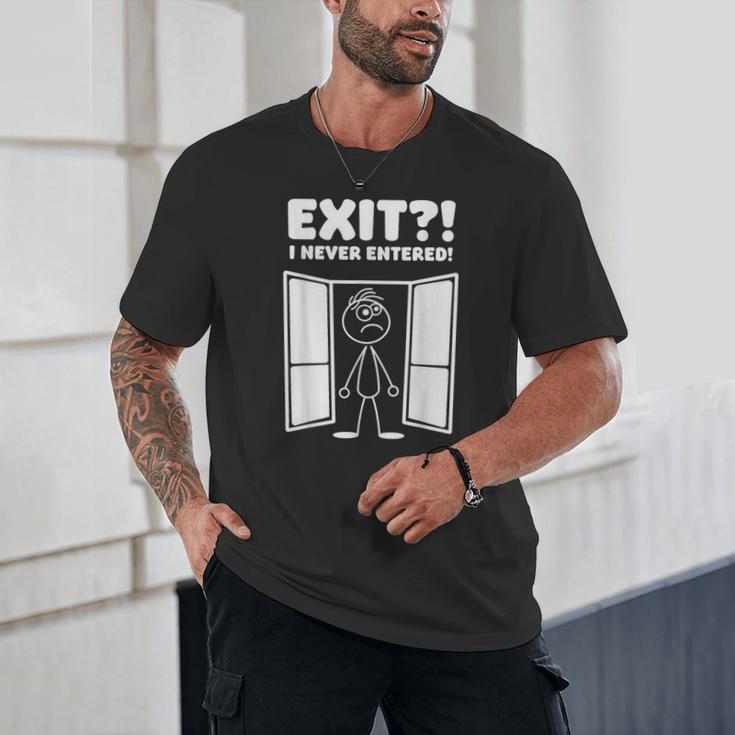 Irony Sarcasm Introvert Dry Humor Comic Cartoon Geek Nerd Unisex T-Shirt Irony Sarcasm Introvert Dry Humor Comic Cartoon Geek Nerd Unisex T-Shirt