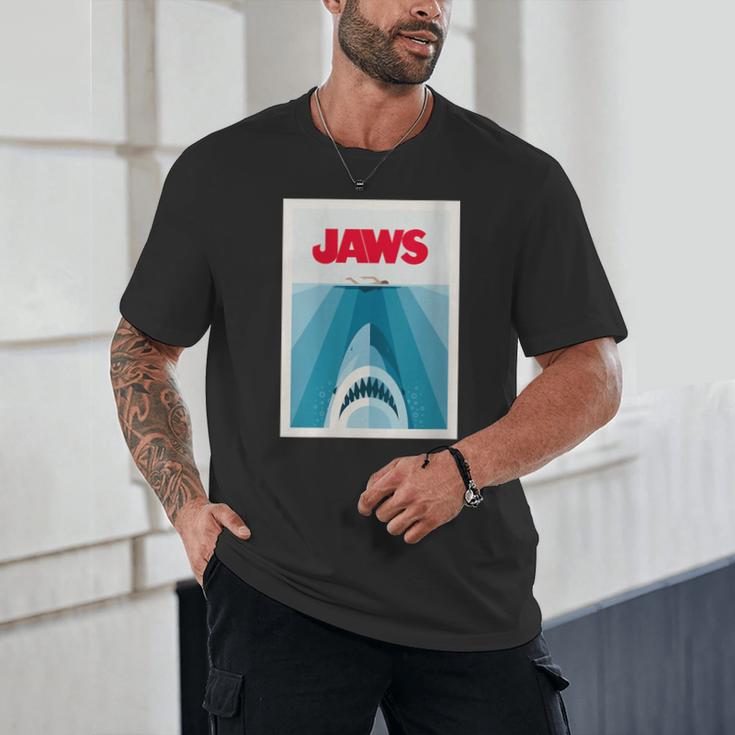 Jaws 2025 Classic Movie Nostalgia Unisex T-Shirt