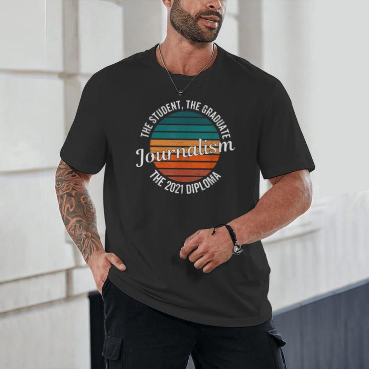 Journalism Graduation Senior Graduate Senioritis College Unisex T-Shirt