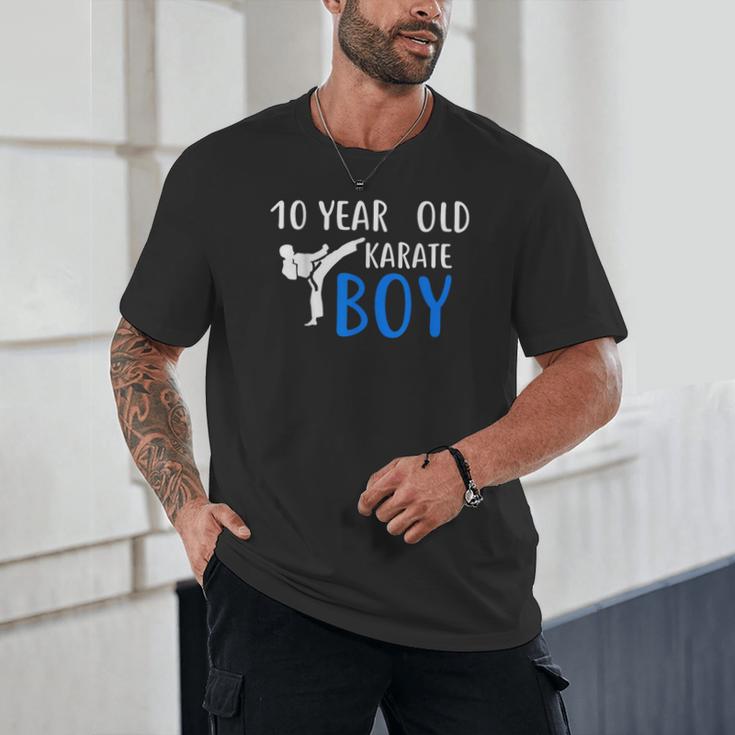 Karate Boy 10 Year Old Kids Shirt Graduation Unisex T-Shirt