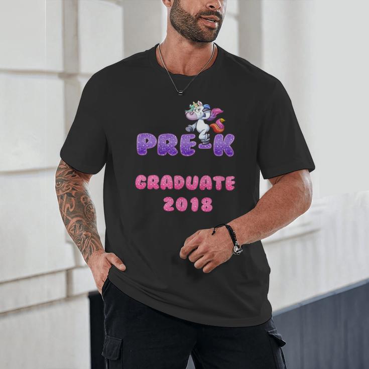 Kids Kids Pre-K PreSchool Unicorn GraduationShirt Unisex T-Shirt