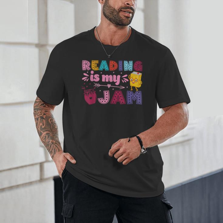 Kids Reading Book Lover Reading Is My Jam Unisex T-Shirt