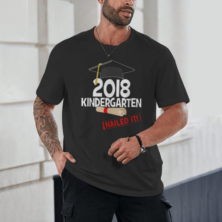 Kindergarten 2018 NAILED IT Graduation Graduate Unisex T-Shirt