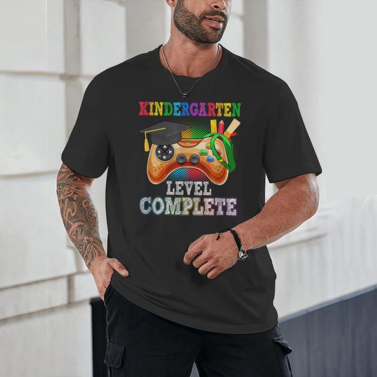 Kindergarten Level Complete Last Day Of School Graduation Unisex T-Shirt