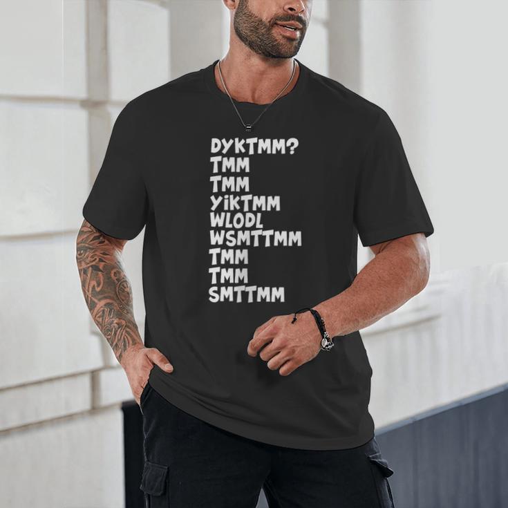Do You Know The Muffin Man DYKTMM Nostalgia Quote Unisex T-Shirt