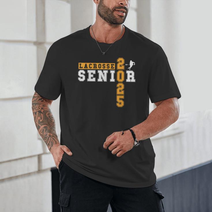 Lacrosse Senior Night Lacrosse Senior 2025 Graduation 8 Unisex T-Shirt