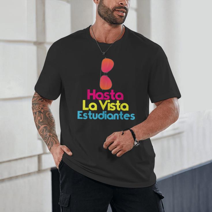 Last Day Of School Spanish Teacher Graduation T-Shirt For Men Women Kids Unisex T-Shirt