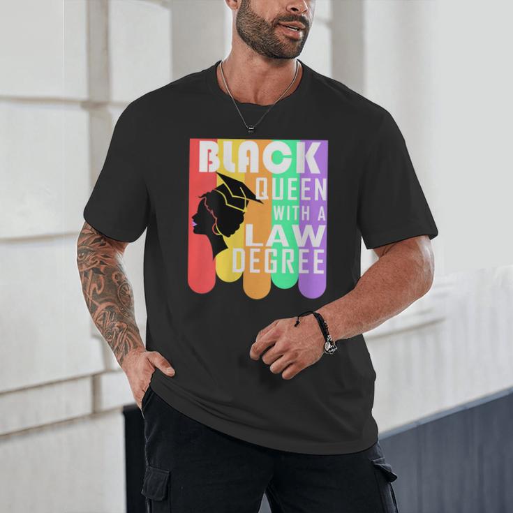 Law School Graduation Queen New Lawyer Attorney Grad Unisex T-Shirt