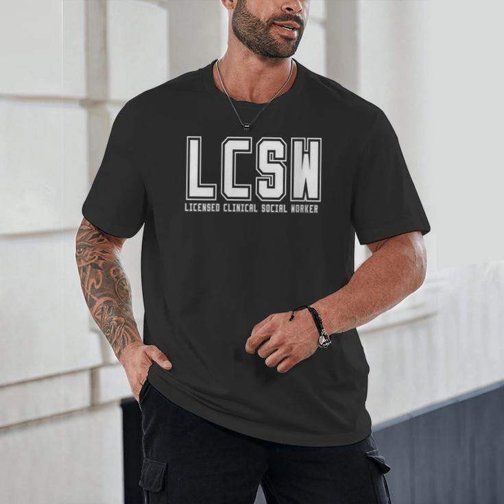 LCSW Licensed Clinical Social Worker Graduation Unisex T-Shirt