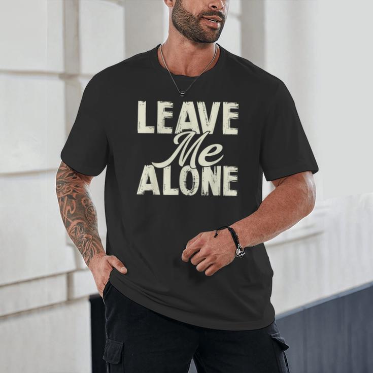 Leave Me Alone I Introvert Unisex T-Shirt Leave Me Alone I Introvert Unisex T-Shirt