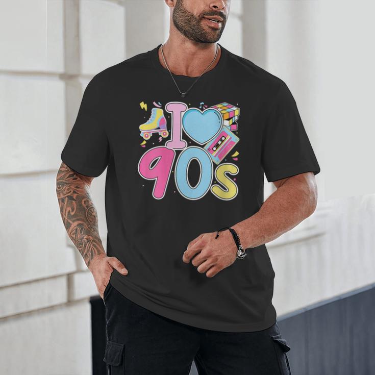 I Love 90's Retro Style Nostalgia Vibe 1990's Party Unisex T-Shirt I Love 90's Retro Style Nostalgia Vibe 1990's Party Unisex T-Shirt