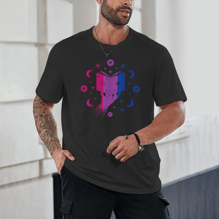Magic Bi-Pride Book Of Cosmic Energy Unisex T-Shirt Magic Bi-Pride Book Of Cosmic Energy Unisex T-Shirt