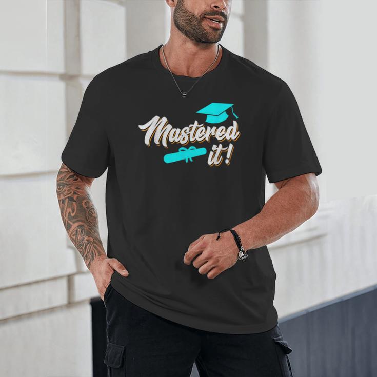 Mastered It Master Graduation Man Master 2026 Unisex T-Shirt