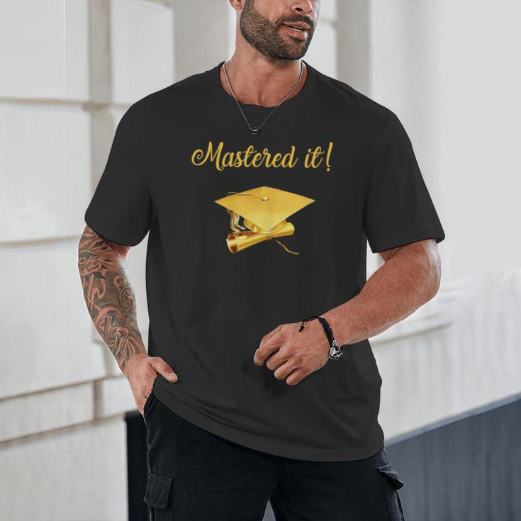 Mastered It Shirt Graduation MD Graduate Unisex T-Shirt