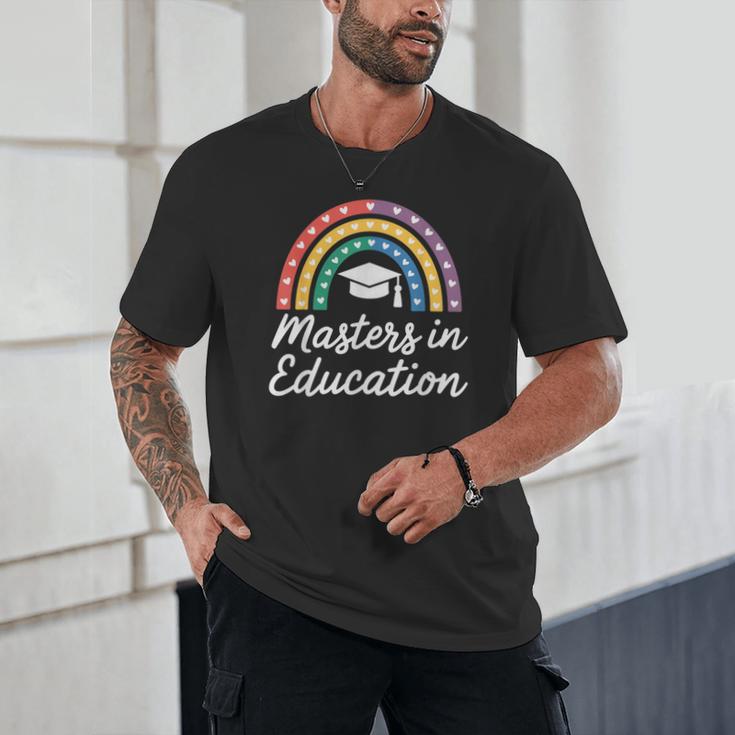 Masters Degree In Education Graduation Matching Graduate Unisex T-Shirt