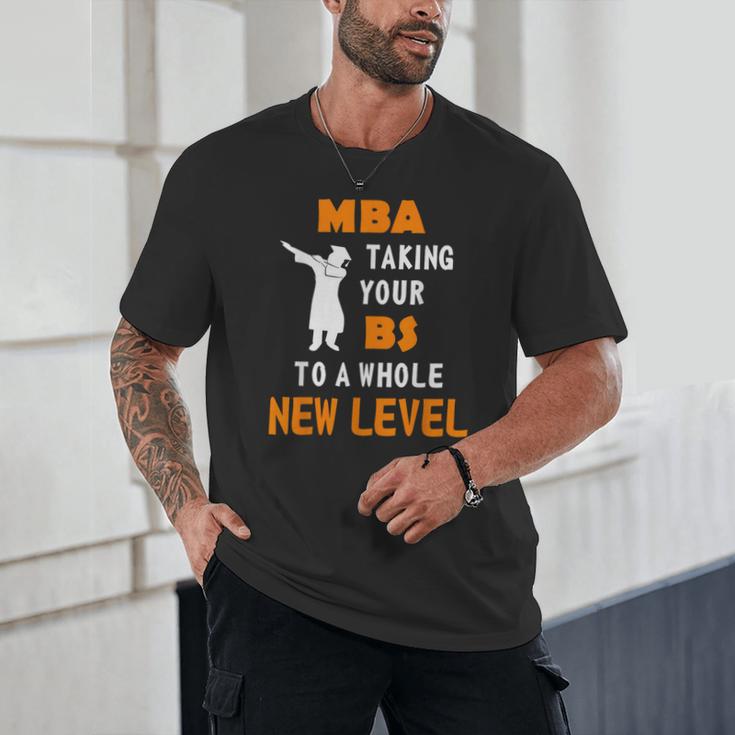 Masters Degree Graduation Shirt For MBA Grad Student Unisex T-Shirt