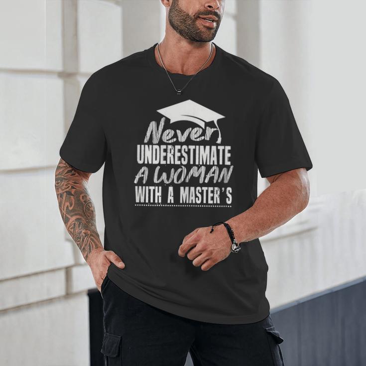 Master's Graduation Shirt For Women With Masters Degree Unisex T-Shirt