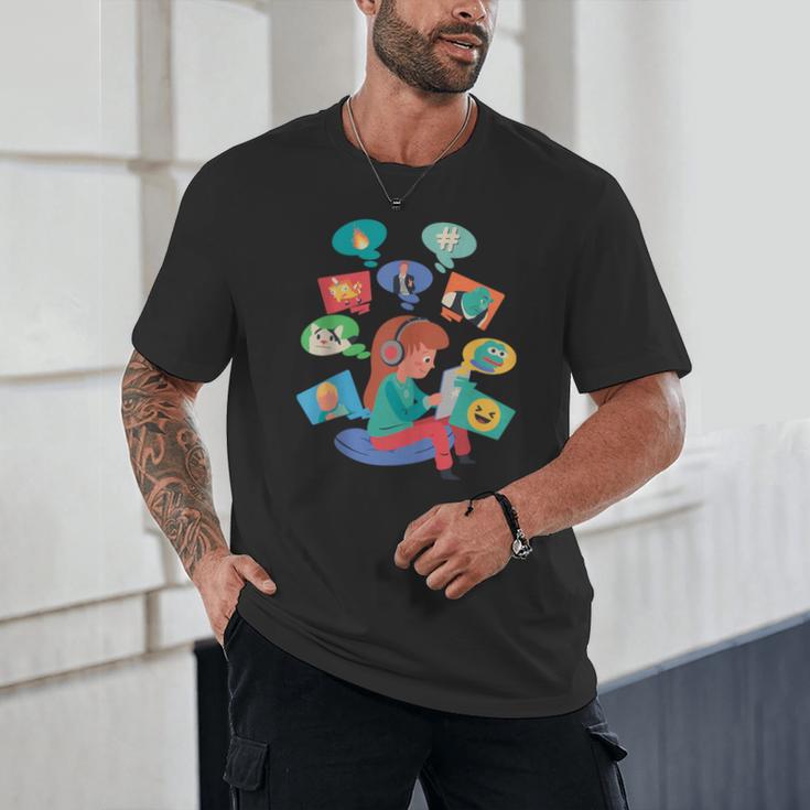 Memes Speak Louder Introvert Anti People Meme Lovers Quiet Unisex T-Shirt Memes Speak Louder Introvert Anti People Meme Lovers Quiet Unisex T-Shirt