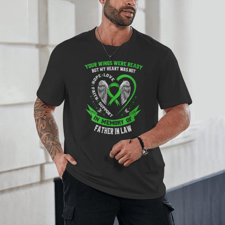 In Memory Of Father In Law Non Hodgkins Lymphoma Awareness Unisex T-Shirt In Memory Of Father In Law Non Hodgkins Lymphoma Awareness Unisex T-Shirt