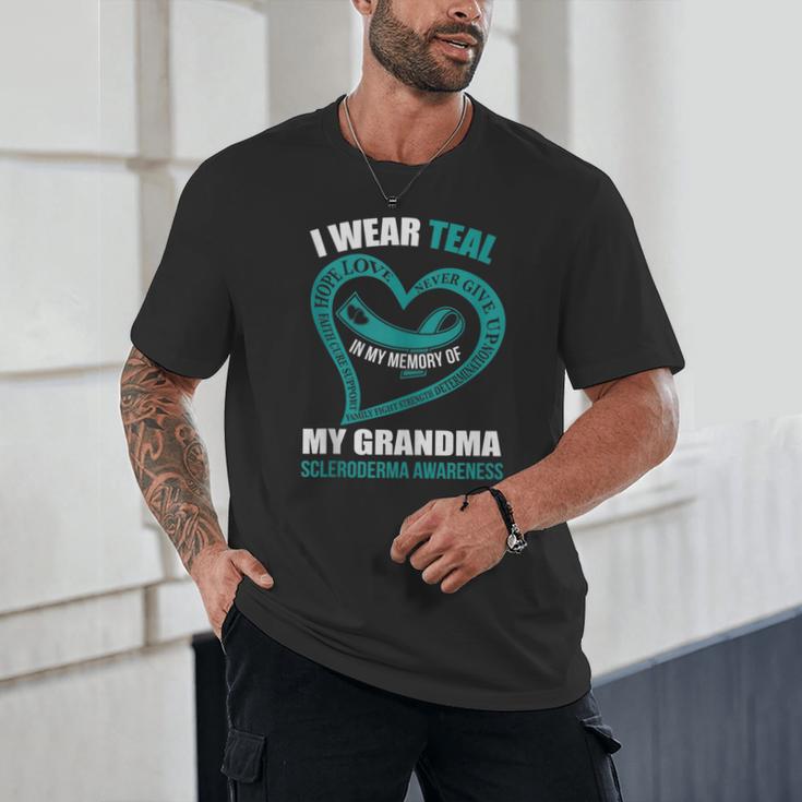 In My Memory Of My Grandma SCLERODERMA AWARENESS Unisex T-Shirt