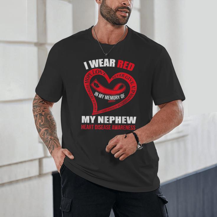 In My Memory Of My Nephew HEART DISEASE AWARENESS Unisex T-Shirt In My Memory Of My Nephew HEART DISEASE AWARENESS Unisex T-Shirt