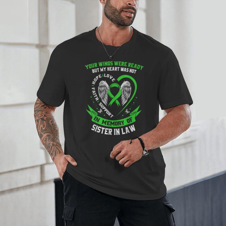 In Memory Of Sister In Law Non Hodgkins Lymphoma Awareness Unisex T-Shirt In Memory Of Sister In Law Non Hodgkins Lymphoma Awareness Unisex T-Shirt