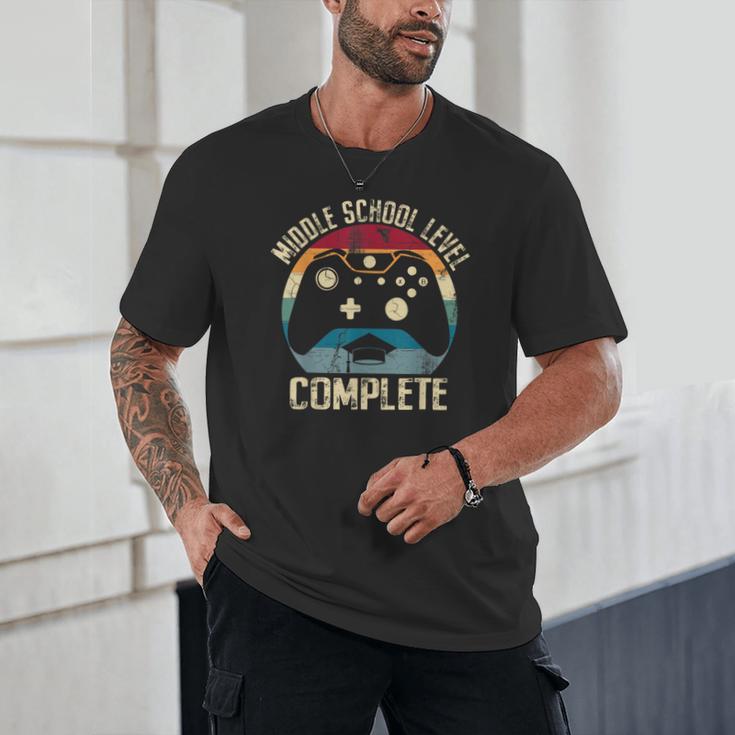 Middle School Level Complete Gamer Class Of 2024 Graduation Unisex T-Shirt