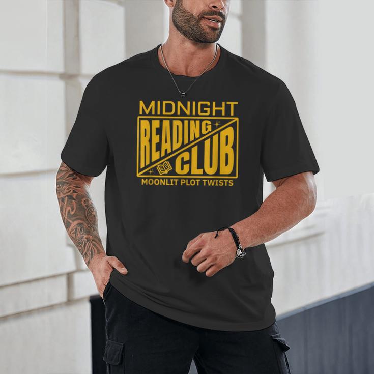 Midnight Reading Club Night Owl Book Readers Unisex T-Shirt