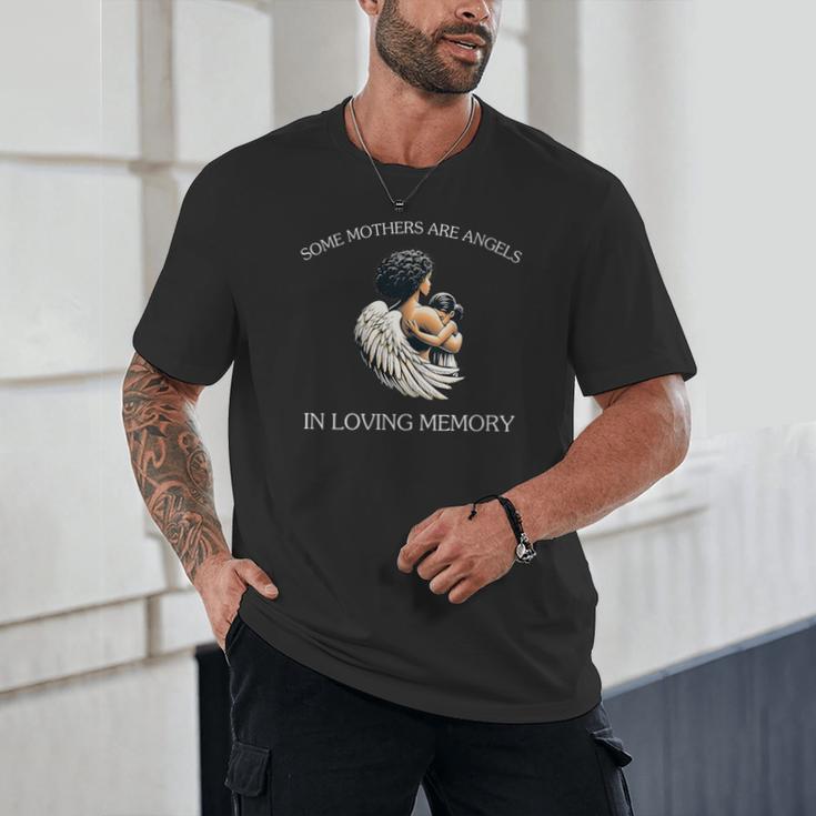 Mother's Day Remembrance African-American Mom Angel Memory Unisex T-Shirt