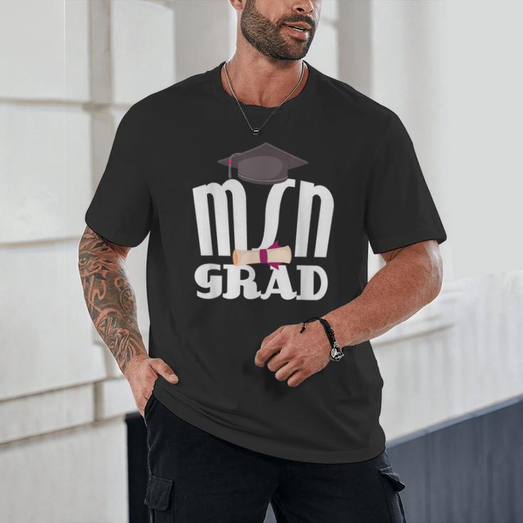 MSN Masters Graduation Men Women Son Daughter Unisex T-Shirt