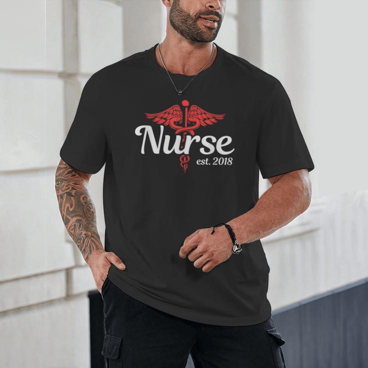 New Nurse 2018 Nurse Nursing School Graduation Shirt Unisex T-Shirt