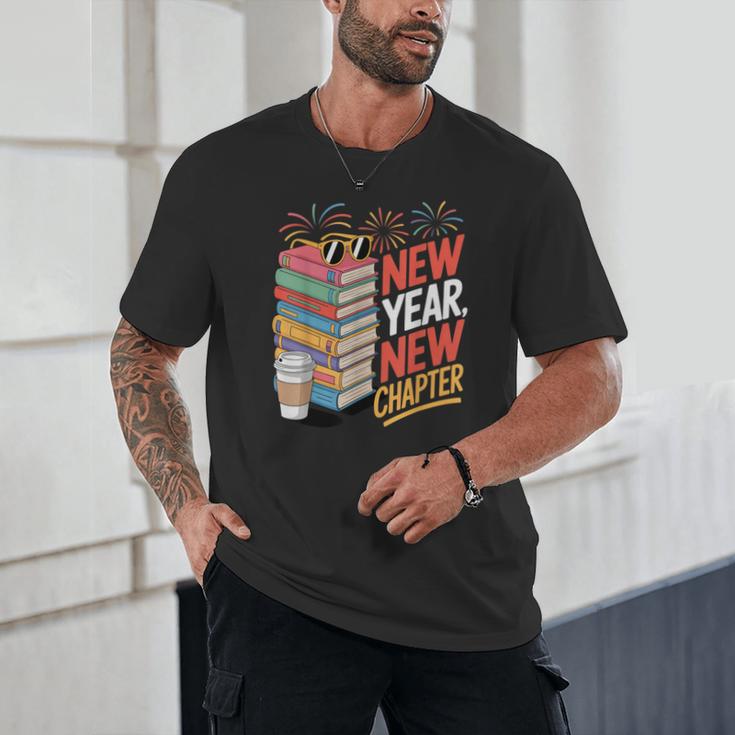 New Year New Chapter Book Lover Reader Unisex T-Shirt New Year New Chapter Book Lover Reader Unisex T-Shirt