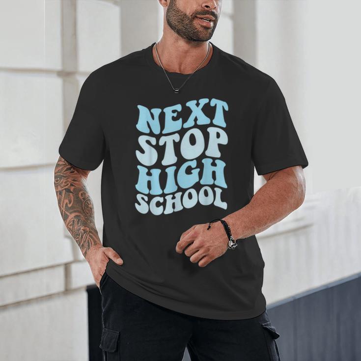 Next Stop High School Elementary School Graduation 2025 Unisex T-Shirt