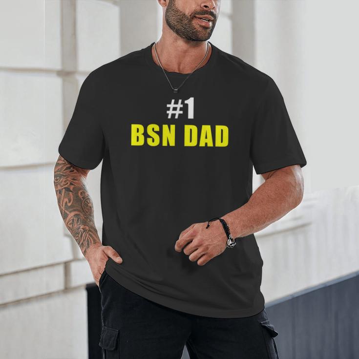 Nurse BSN Student Graduate Dad Nursing Graduation Unisex T-Shirt