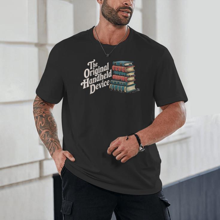 The Original Handheld Device Book Fair Book Lover Unisex T-Shirt