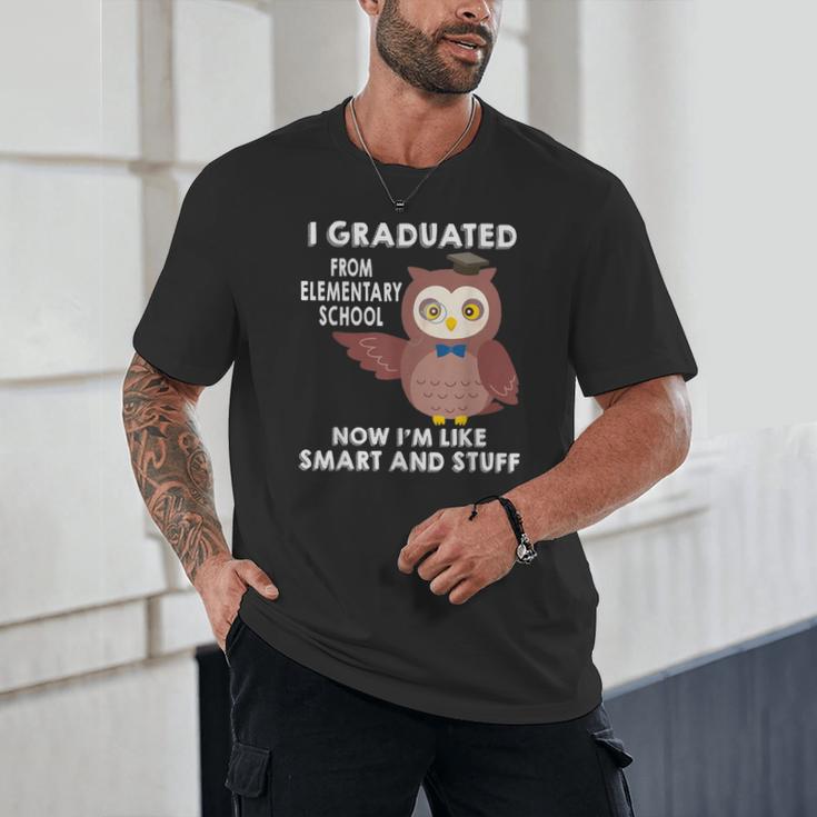 Owl Elementary Graduation Shirt-6th Grade Graduation Unisex T-Shirt