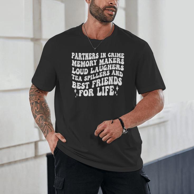 Partners In Crime Memory Makers Best Friend For Life Unisex T-Shirt Partners In Crime Memory Makers Best Friend For Life Unisex T-Shirt